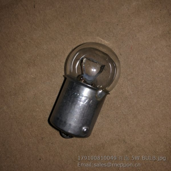 179100810049 5W BULB sinotruck