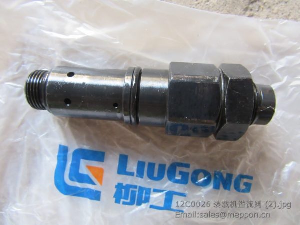 12C0026 relief valve liugong wheel loader spare parts
