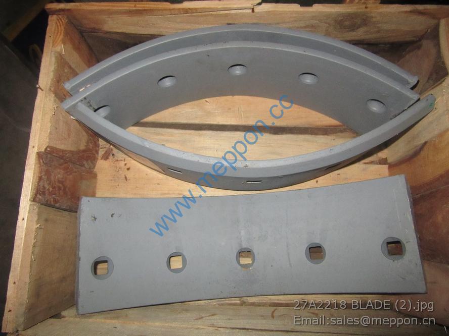 27A2218 BLADE liugong clg418 clg4180 motor grader parts