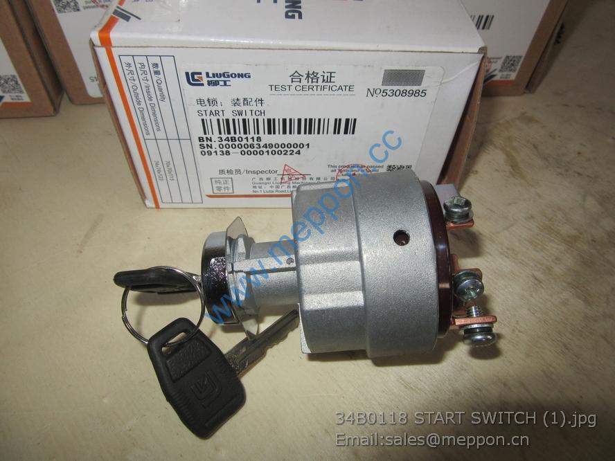 34B0118 START SWITCH LIUGONG