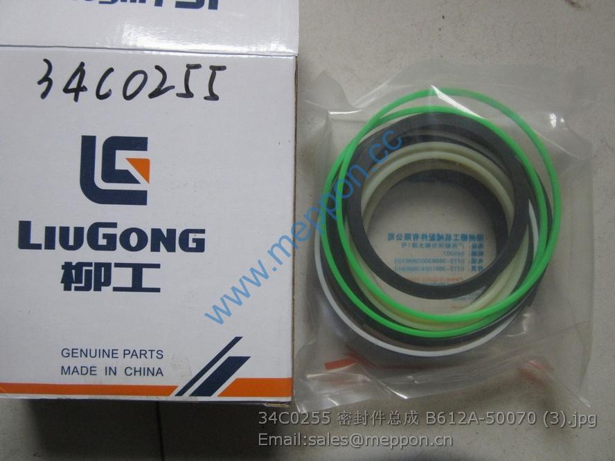34C0255 B612A-50070 cylinder repair kits,liugong clg920lc parts