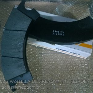 35C0025 BRAKE PAD,LIUGONG WHEEL LOADER PARTS
