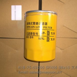 418-75-02000 SPX06-08x10 spa-06*10 filter shantui forklift