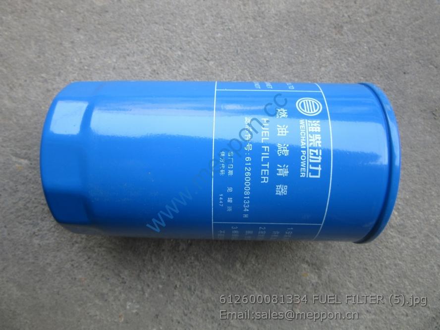 612600081334 FUEL FILTER Meppon Parts