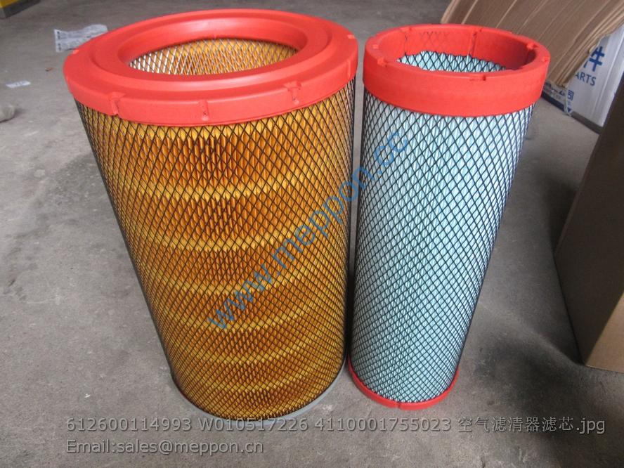 612600114993 kw2440 W010517226 AIR FILTER