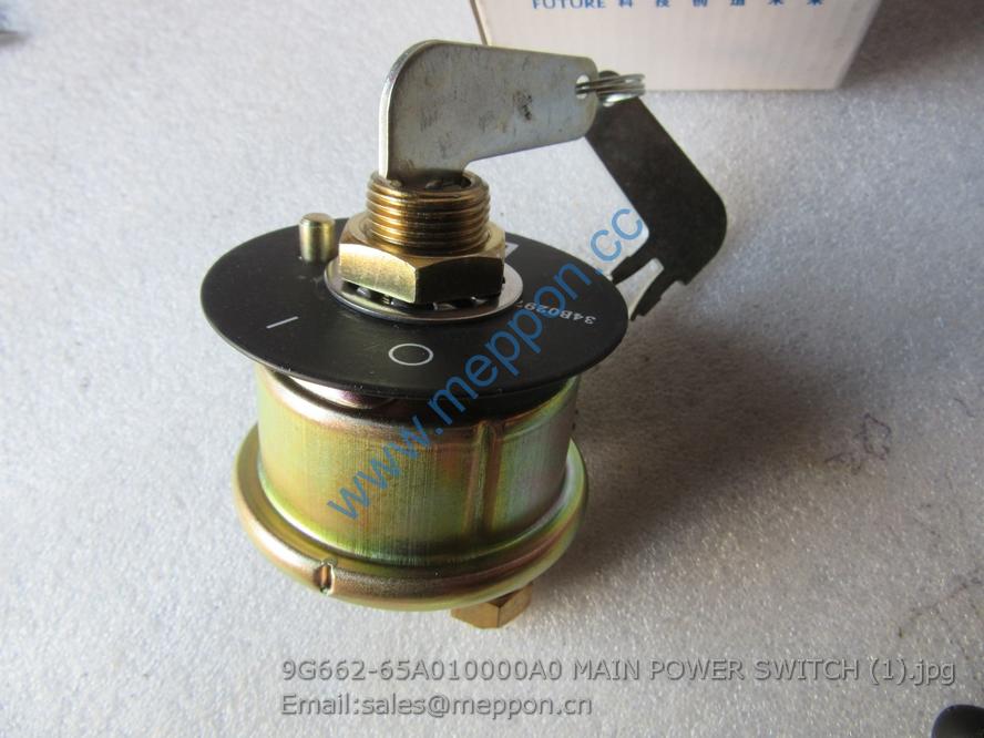 9G662-65A010000A0 MAIN POWER SWITCH FOTON LOVOL