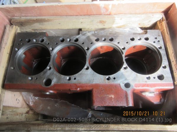 D02A-002-50B+B CYLINDER BLOCK D4114