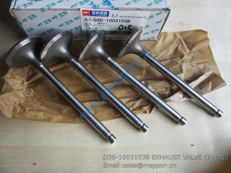 D30-1003103B EXHAUST VALVE 4110000561210 4110000560144 SP106429