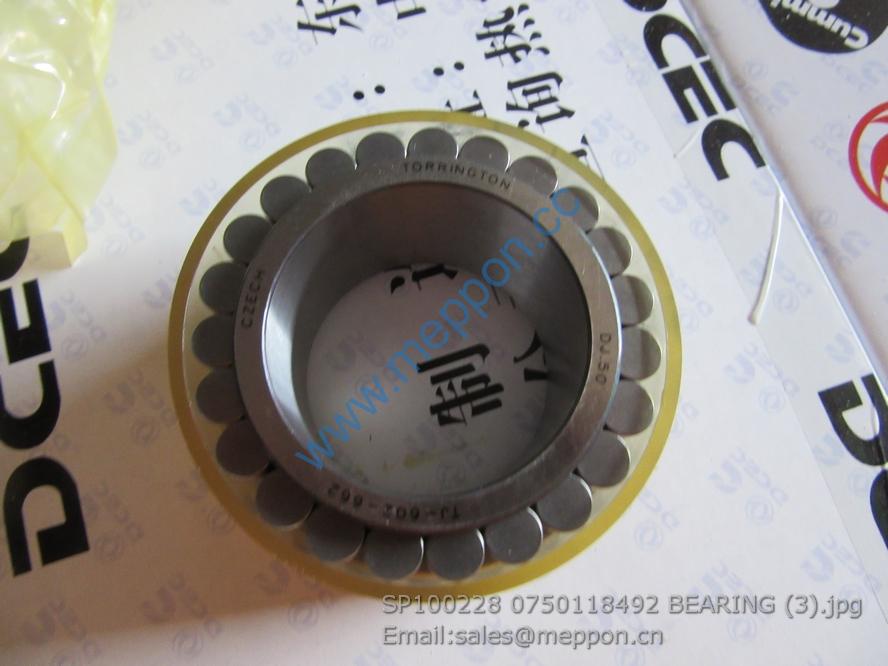 SP100228 0750118492 BEARING 4110000045077 SP100222