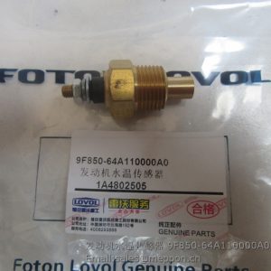 9F850-64A110000A0 FOTON LOVOL WATER TEMPERATURE SENSOR