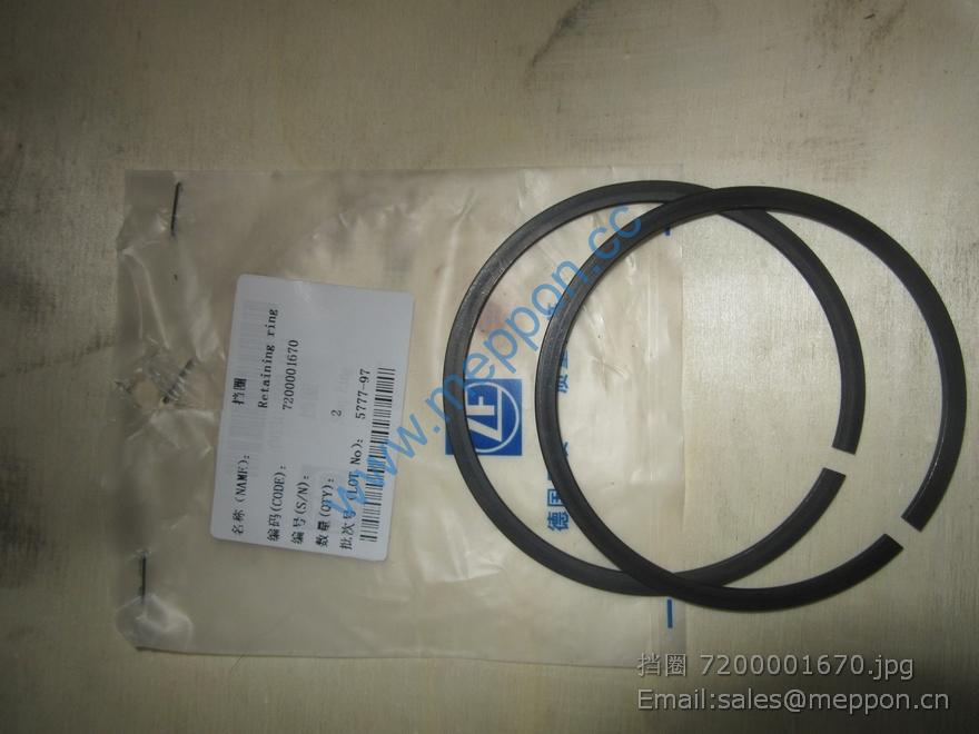 7200001670 RETAINING RING 0630503011 4110000076365 860116243 SP100045 W43022000 4110001905045
