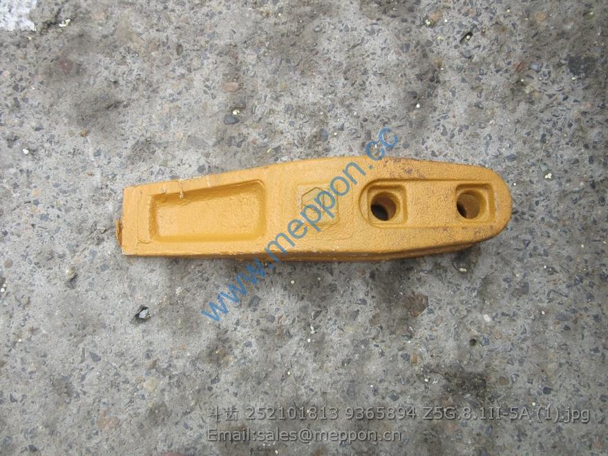 252101813 9365894 Z5G.8.1II-5A XCMG BUCKET TOOTH