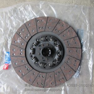 A3028-1600200A A3028-1600740 YUCHAI CLUTCH DRIVEN DISC
