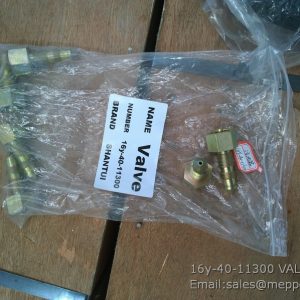 16y-40-11300 VALVE shantui sd16 bulldozer parts