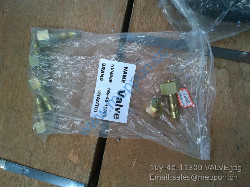 16y-40-11300 VALVE shantui sd16 bulldozer parts
