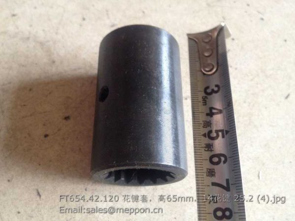 FT654.42.120 connecting hub splines