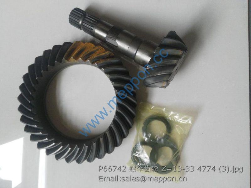 P66742 240100086084 spiral bevel gear 66742 foton yto parts