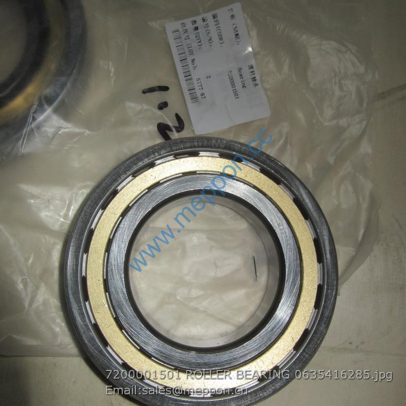 7200001501 ROLLER BEARING 0635416285 ADVANCE ZF SDLG