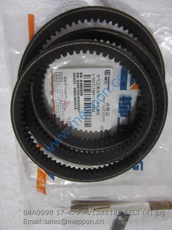 84A0098 17-470 AV13X1195 BELT LIUGONG