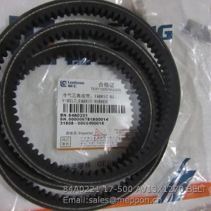 84A0221 17-500 AV13X1270 BELT LIUGONG