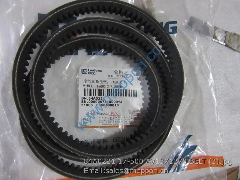 84A0221 17-500 AV13X1270 BELT LIUGONG