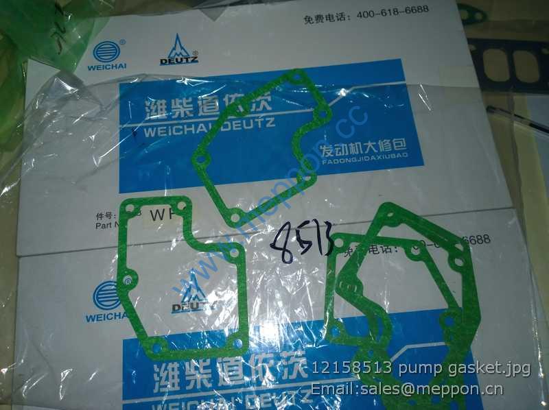 12158513 pump gasket 4110000909117 4110000054284 SP105131 W47070170