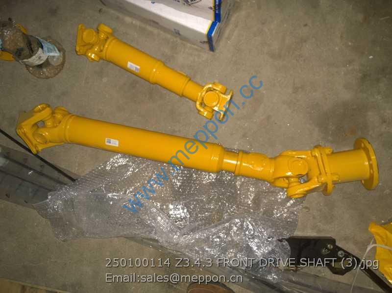 250100114 Z3.4.3 FRONT DRIVE SHAFT XCMG