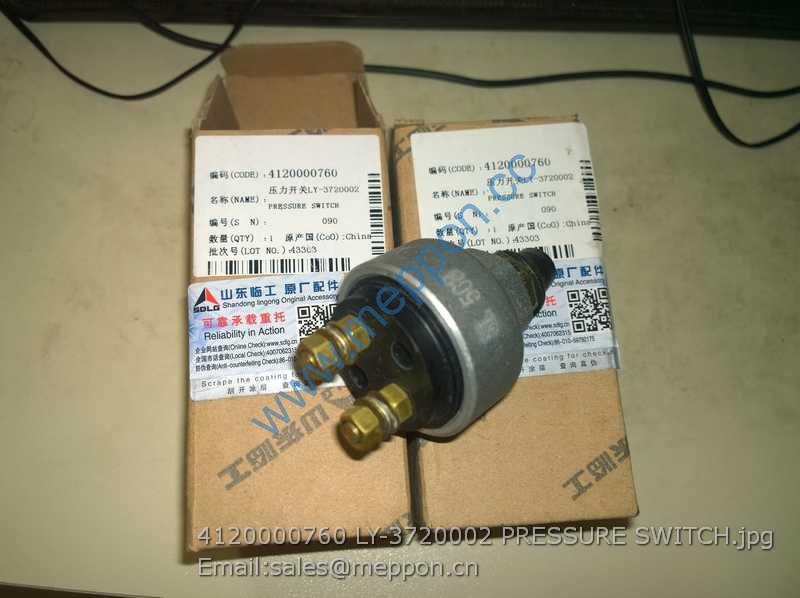 4120000760 LY-3720002 PRESSURE SWITCH SDLG