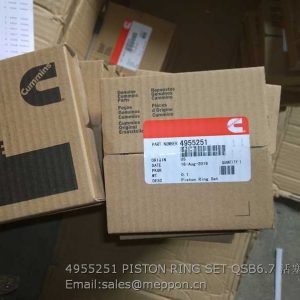 4955251 PISTON RING SET QSB6.7 CUMMINS
