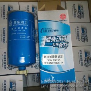 612600080934 FUEL FILTER WEICHAI 1000522384 4110000025010 W010515830
