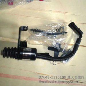 B7648-1115100 Fuel Shut-off Solenoid Valve YUCHAI