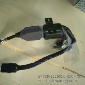 B7728-1115030 Fuel Stop Oil Solenoid Valve YUCHAI