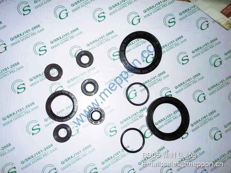 BD05 BYD2205 TRANSMISSION OIL SEAL KITS FOR ZL10 ZL20 WHEEL LOADER