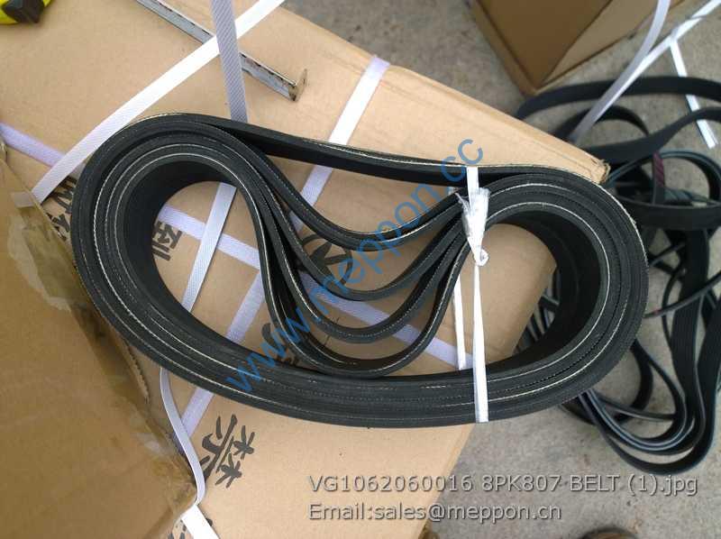 VG1062060016 8PK807 BELT SINOTRUCK