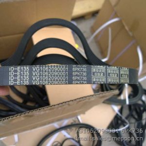 VG1062090001 6PK736 SINOTRUCK BELT