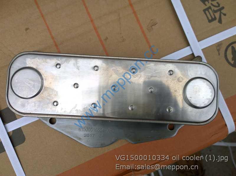 VG1500010334 oil cooler SINOTRUCK