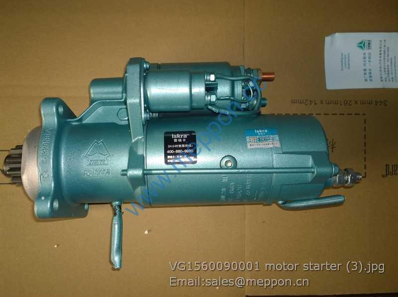VG1560090001 motor starter SINOTRUCK