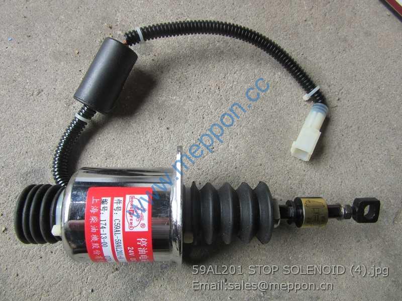 59AL201 STOP SOLENOID shangchai