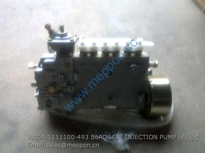 J8004-1111100-493 B6AD54A7 INJECTION PUMP J8004-1111100 yuchai