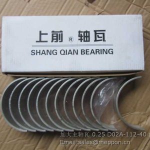 D02A-112-40 SDEC MAIN BEARING 0.25