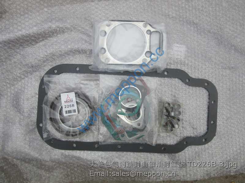 TD226B-3 WP3 WEICHAI OVERHAUL REPAIR KITS