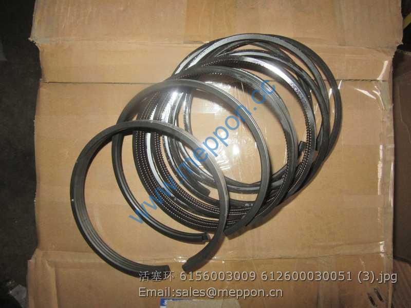 6156003009 612600030051 PISTON RING FOR WEICHAI