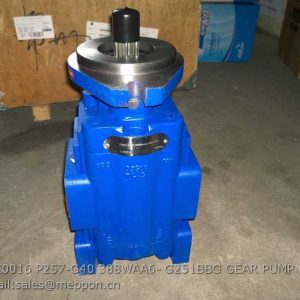 11K0016 P257-G40 388WAA6/G251BBG GEAR PUMP LIUGONG PERMCO