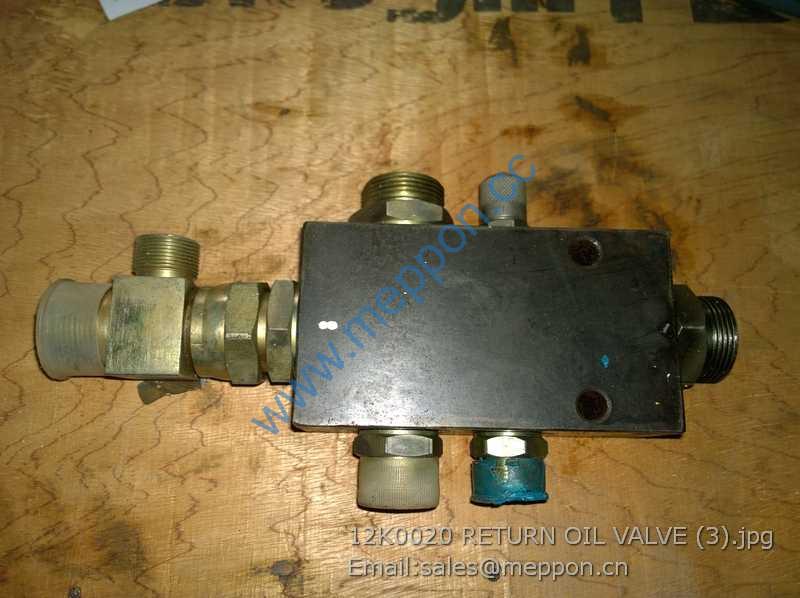 12K0020 RETURN OIL VALVE LIUGONG