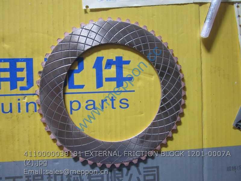 4110000038181 EXTERNAL FRICTION BLOCK 1201-0007A SDLG