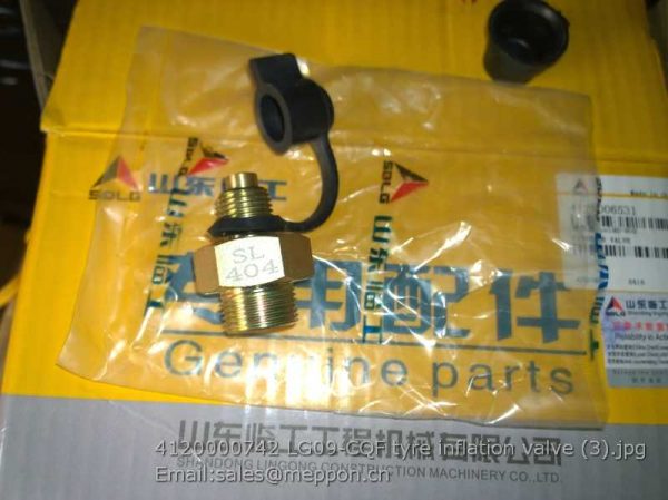 4120000742 LG09-CQF tyre inflation valve SDLG