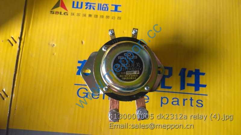 4130000005 dk2312a relay SDLG