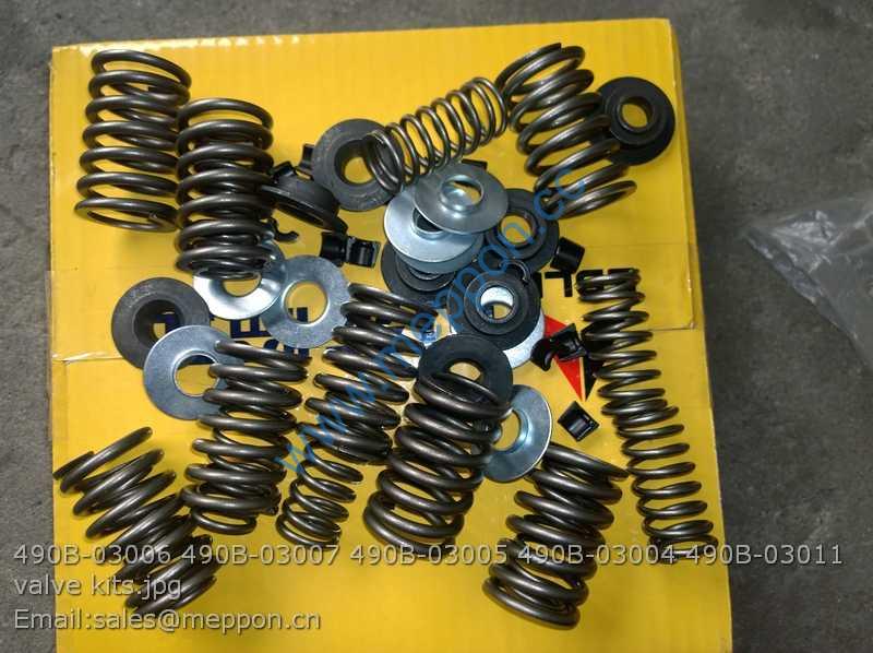 490B-03006 490B-03007 490B-03005 490B-03004 490B-03011 valve kits XINCHAI