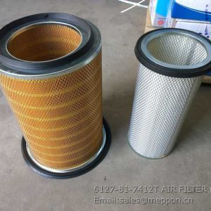 6127-81-7412T AIR FILTER SHANTUI BULLDOZER