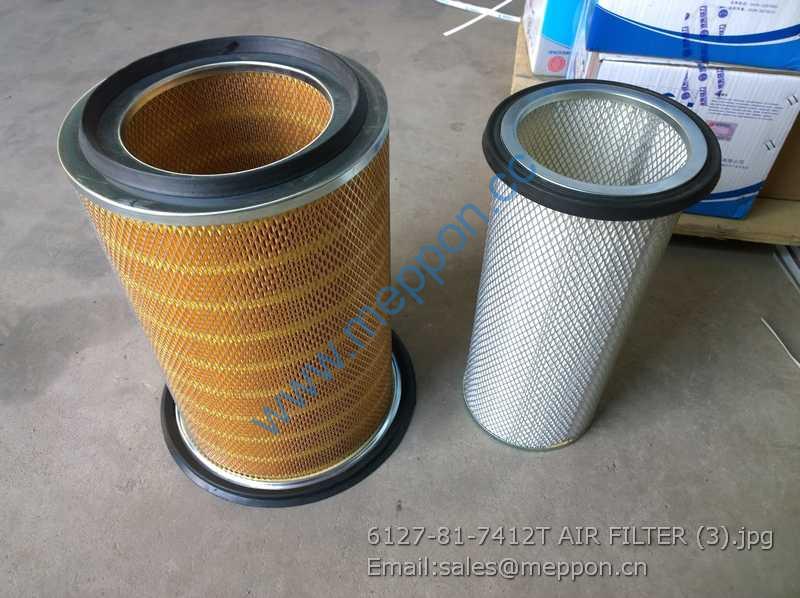 6127-81-7412T AIR FILTER SHANTUI BULLDOZER